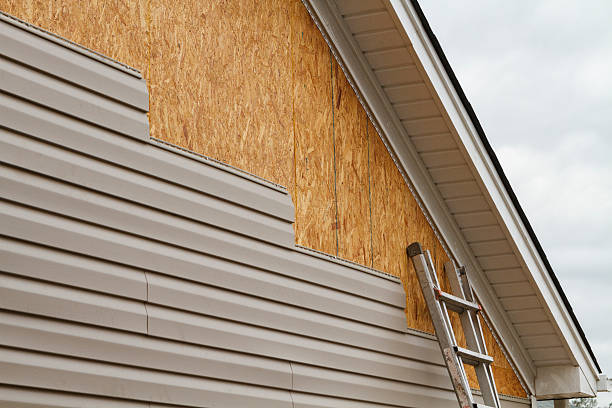 Professional Siding Repair technician working in Mooresville, IN
